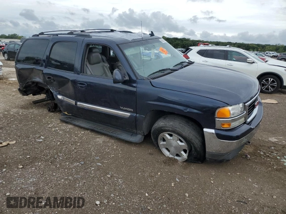 2006 GMC Yukon SLT with VIN 1GKEK13TX6J143394, listed as a Copart auction lot 69813404 with 0 mi miles and Salvage Title. Bid and sale history available at carsss.com. Image 4.