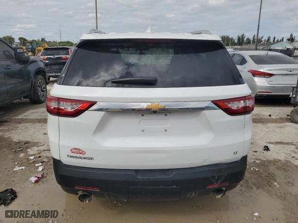 2018 Chevrolet Traverse LT Cloth with VIN 1GNERGKW1JJ229652, listed as a Copart auction lot 46728965 with 184,294 mi miles and Salvage Title. Bid and sale history available at carsss.com. Image 6.
