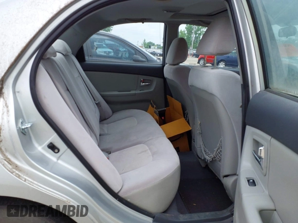 2009 Kia Spectra EX with VIN KNAFE221995613874, listed as a IAAI auction lot 42467453 with 104,158 mi miles and . Bid and sale history available at DreamBid. Image 8.