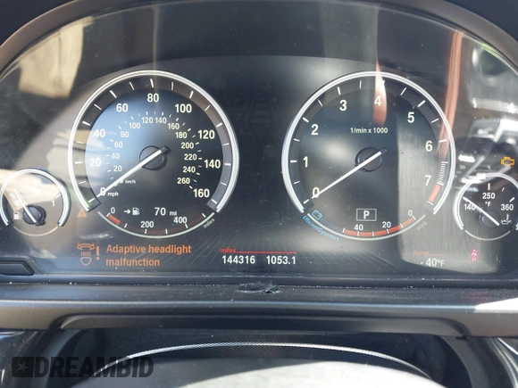 2015 BMW 5 Series 528i xDrive with VIN WBA5A7C54FD627334, listed as a IAAI auction lot 41904365 with 144,316 mi miles and . Bid and sale history available at DreamBid. Image 7.