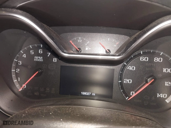 2015 Chevrolet Impala LTZ with VIN 2G1165S33F9136329, listed as a IAAI auction lot 41639698 with 198,027 mi miles. Bid and sale history available at carsss.com. Image 15.
