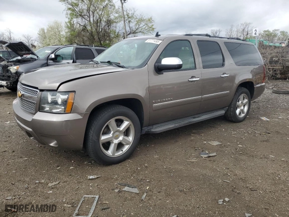 2012 Chevrolet Suburban LTZ with VIN 1GNSCKE07CR202068, listed as a Copart auction lot 51771495 with 257,988 mi miles and Salvage Title. Bid and sale history available at carsss.com. Image 1.