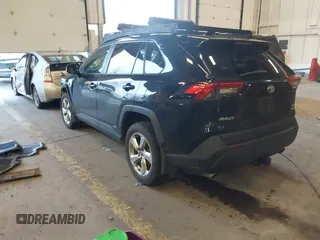 2021 Toyota RAV4 Hybrid LE with VIN 4T3B6RFV2MU048602, listed as a IAAI auction lot 41663576 with 69,404 mi miles. Bid and sale history available at carsss.com. Image 3.