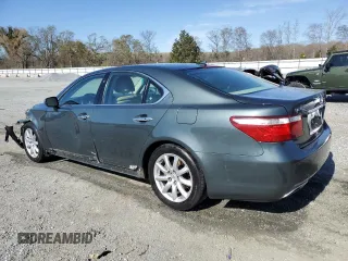 2007 Lexus LS 460 with VIN JTHBL46F975035747, listed as a Copart auction lot 50169445 with 147,294 mi miles and Salvage Title. Bid and sale history available at carsss.com. Image 2.