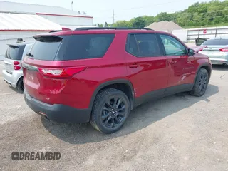 2020 Chevrolet Traverse RS with VIN 1GNEVJKW5LJ149296, listed as a IAAI auction lot 42384838 with 92,475 mi miles and . Bid and sale history available at DreamBid. Image 4.