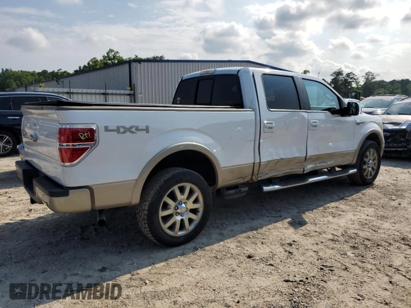 2009 Ford F-150 XL with VIN 1FTPW14V99KB33415, listed as a Copart auction lot 60546565 with 96,602 mi miles and Salvage title. Bid and sale history available at DreamBid. Image 3.