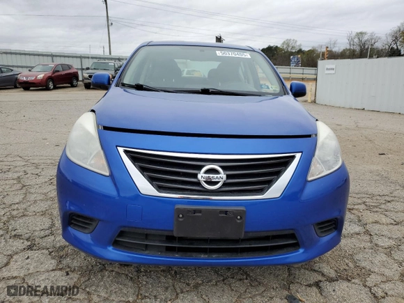 2014 Nissan Versa SV with VIN 3N1CN7AP5EL841764, listed as a Copart auction lot 50370405 with 57,744 mi miles and Non Repairable. Bid and sale history available at carsss.com. Image 5.