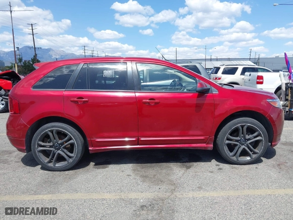 2014 Ford Edge Sport with VIN 2FMDK3AK4EBB00827, listed as a IAAI auction lot 41960737 with 114,808 mi miles. Bid and sale history available at carsss.com. Image 13.