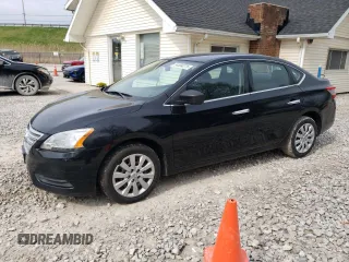 2015 Nissan Sentra SR with VIN 3N1AB7AP1FY215102, listed as a Copart auction lot 54594275 with 215,390 mi miles and Clean Title. Bid and sale history available at DreamBid. Image 1.