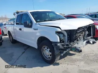 2016 Ford F-150 XL with VIN 1FTEX1C87GKD33643, listed as a IAAI auction lot 41837905 with 105,353 mi miles and . Bid and sale history available at carsss.com. Image 1.