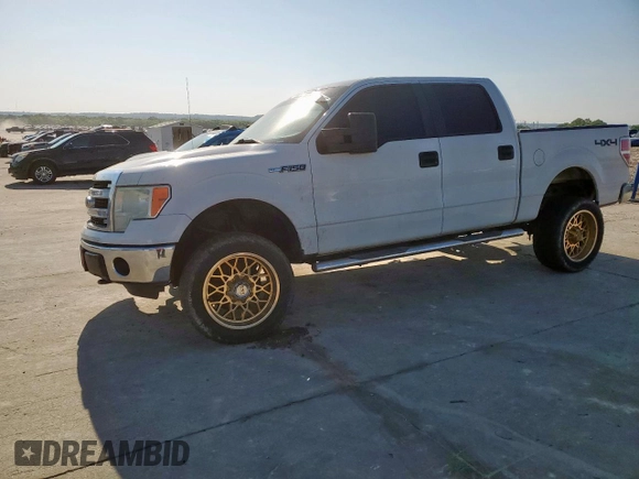2013 Ford F-150 XL with VIN 1FTFW1EF8DFC27046, listed as a Copart auction lot 52782415 with 189,079 mi miles and Salvage Title. Bid and sale history available at DreamBid. Image 1.