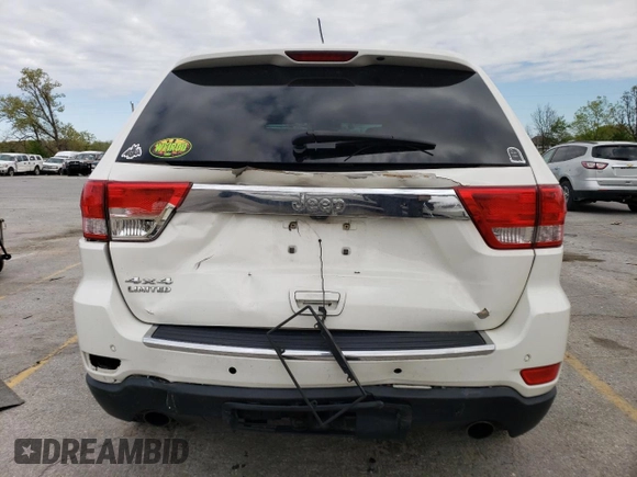 2011 Jeep Grand Cherokee Limited with VIN 1J4RR5GT1BC521654, listed as a Copart auction lot 49822863 with 189,045 mi miles and Salvage title. Bid and sale history available at DreamBid. Image 6.