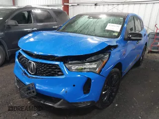 2022 Acura RDX Advance z VIN 5J8TC2H80NY000102, wystawiony jako IAAI lot #42418791 z przebiegiem 17 558 mil mil oraz . Historia ofert i sprzedaży dostępna na DreamBid. Obrazek 2.