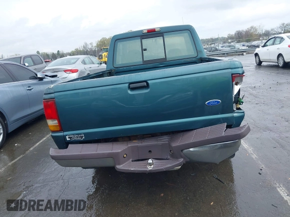 1997 Ford Ranger XL with VIN 1FTCR14A6VTA51245, listed as a IAAI auction lot 41807907 with 239,124 mi miles. Bid and sale history available at carsss.com. Image 16.