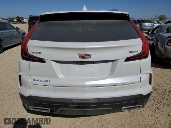 2024 Cadillac XT4 FWD Premium Luxury z VIN 1GYFZCR44RF239840, wystawiony jako Copart lot #48870445 z przebiegiem 5 276 mil mil oraz Szkoda całkowita • Salvage title. Historia ofert i sprzedaży dostępna na DreamBid. Obrazek 6.
