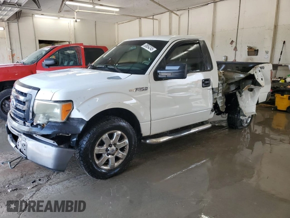 2010 Ford F-150 XL with VIN 1FTMF1CW8AKA82586, listed as a Copart auction lot 58854245 with 197,462 mi miles and Non repairable. Bid and sale history available at DreamBid. Image 1.