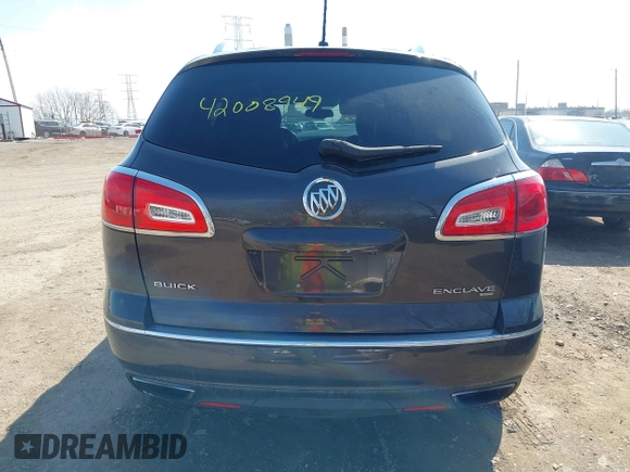 2015 Buick Enclave Leather with VIN 5GAKVBKD7FJ203087, listed as a IAAI auction lot 42008949 with 142,997 mi miles and . Bid and sale history available at carsss.com. Image 17.