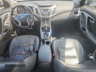 2015 Hyundai Elantra SE with VIN 5NPDH4AE2FH642419, listed as a Copart auction lot 64418735 with 109,503 mi miles and Salvage title. Bid and sale history available at DreamBid. Image 8.
