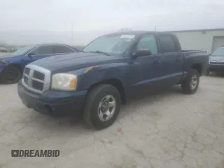 2005 Dodge Dakota ST with VIN 1D7HE28N65S119477, listed as a Copart auction lot 44448475 with 176,921 mi miles and Clean Title. Bid and sale history available at carsss.com. Image 1.
