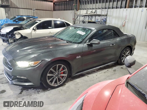 2016 Ford Mustang GT Premium with VIN 1FATP8FF1G5238686, listed as a Copart auction lot 56511625 with 155,700 mi miles and Clean title. Bid and sale history available at DreamBid. Image 1.