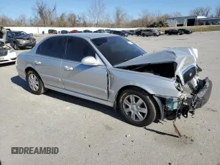 2005 Hyundai Sonata GL with VIN KMHWF25H55A138150, listed as a Copart auction lot 50718395 with 150,638 mi miles and Salvage Title. Bid and sale history available at carsss.com. Image 4.