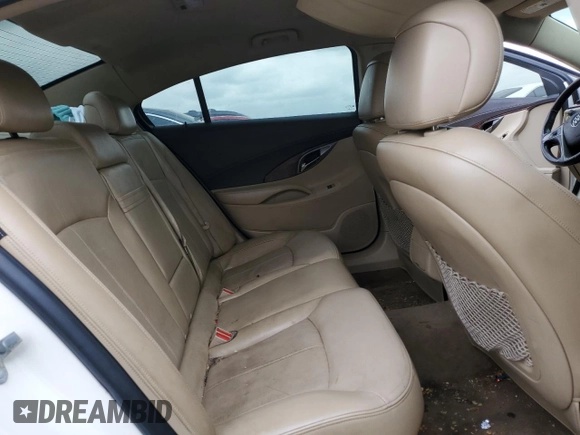 2011 Buick LaCrosse CXL with VIN 1G4GC5GC8BF225801, listed as a Copart auction lot 47377985 with 100,620 mi miles and Salvage title. Bid and sale history available at DreamBid. Image 10.
