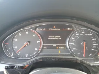 2015 Audi A8 L 4.0T with VIN WAU32AFD0FN016733, listed as a Copart auction lot 48564865 with 102,581 mi miles and Salvage Title. Bid and sale history available at carsss.com. Image 9.
