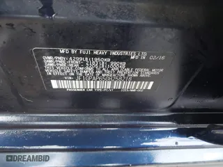 2016 Subaru Impreza Wagon 2.0i Sport Premium with VIN JF1GPAP65GH258218, listed as a IAAI auction lot 41544298 with 103,844 mi miles. Bid and sale history available at carsss.com. Image 9.