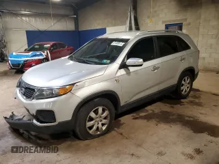 2013 Kia Sorento LX with VIN 5XYKTDA24DG371900, listed as a Copart auction lot 61488475 with 237,397 mi miles and Salvage title. Bid and sale history available at DreamBid. Image 1.