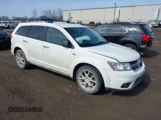 2011 Dodge Journey Crew z VIN 3D4PG3FG7BT571946, wystawiony jako IAAI lot #41771080 z przebiegiem 142 585 mil mil oraz . Historia ofert i sprzedaży dostępna na DreamBid. Obrazek 1.