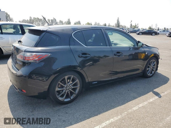 2012 Lexus CT 200h с VIN JTHKD5BH7C2116168, выставлен на аукционе Copart как лот 64315865 с пробегом 162 985 миль миль и Списание • Salvage title. История ставок и продаж доступна на DreamBid. Изображение 3.