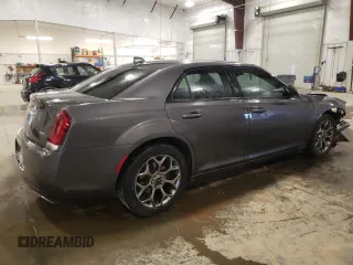 2015 Chrysler 300 with VIN 2C3CCAGG4FH892422, listed as a Copart auction lot 48292945 with 165,687 mi miles and Salvage Title. Bid and sale history available at carsss.com. Image 3.