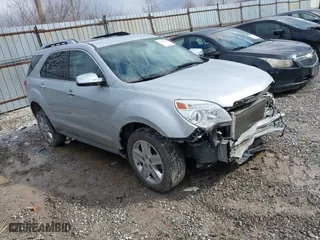 2015 Chevrolet Equinox LTZ with VIN 2GNFLDE36F6402348, listed as a IAAI auction lot 41684123 with 132,748 mi miles. Bid and sale history available at carsss.com. Image 1.