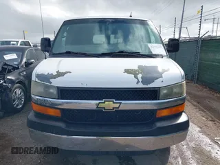 2011 Chevrolet Express Passenger 1LT with VIN 1GAZG1FG5B1149331, listed as a IAAI auction lot 42550417 with 132,390 mi miles and . Bid and sale history available at DreamBid. Image 6.