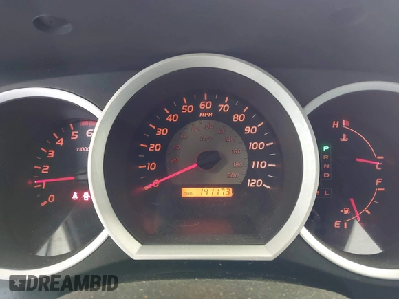 2009 Toyota Tacoma with VIN 5TEUU42N29Z630198, listed as a IAAI auction lot 41626550 with 141,173 mi miles. Bid and sale history available at carsss.com. Image 7.