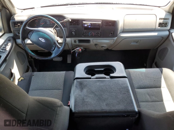 2004 Ford F-250 XL with VIN 1FTNW21L14EA16600, listed as a Copart auction lot 62814805 with 222,493 mi miles and Salvage title. Bid and sale history available at DreamBid. Image 8.