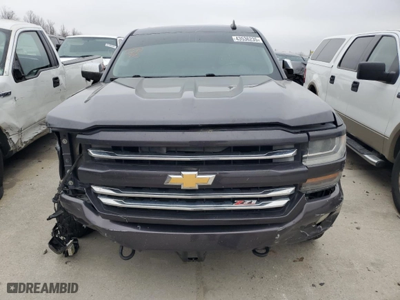 2016 Chevrolet Silverado 1500 LT with VIN 3GCUKREC1GG113738, listed as a Copart auction lot 43536235 with 192,763 mi miles and Salvage Title. Bid and sale history available at carsss.com. Image 5.