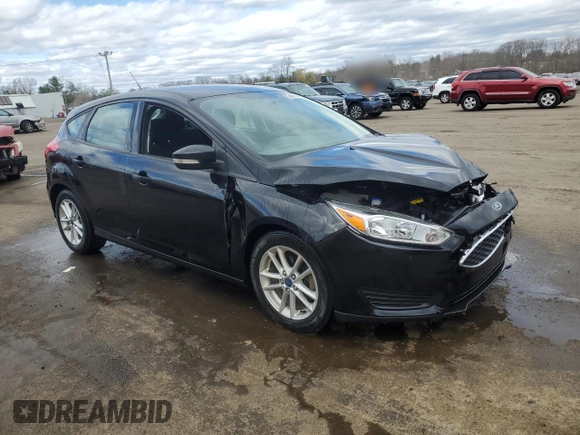 2017 Ford Focus SE with VIN 1FADP3K2XHL200929, listed as a Copart auction lot 53457345 with 66,922 mi miles and Salvage Title. Bid and sale history available at carsss.com. Image 4.