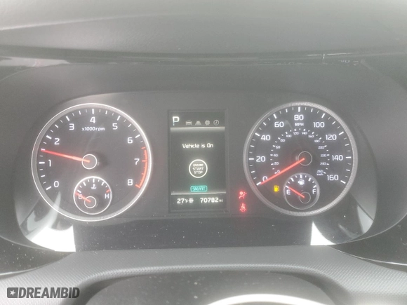 2022 Kia K5 LXS with VIN 5XXG14J25NG086527, listed as a Copart auction lot 45688895 with 70,782 mi miles and Salvage Title. Bid and sale history available at carsss.com. Image 9.