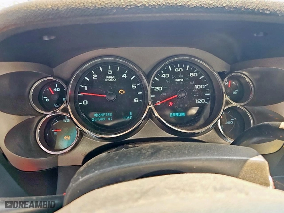2011 Chevrolet Silverado 1500 LT with VIN 1GCRCSE07BZ124560, listed as a Copart auction lot 52744465 with 217,889 mi miles and Clean Title. Bid and sale history available at carsss.com. Image 8.