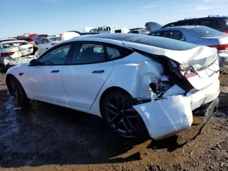 2022 Tesla Model S с VIN 5YJSA1E51NF470627, выставлен на аукционе Copart как лот 48011095 с пробегом Не указан миль и Списание • Salvage title. История ставок и продаж доступна на DreamBid. Изображение 2.