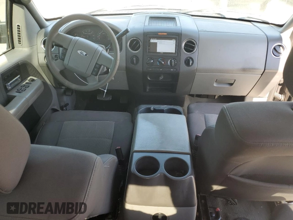 2006 Ford F-150 XLT with VIN 1FTPX14V76NB55467, listed as a Copart auction lot 76384134 with 195,850 mi miles and Salvage Title. Bid and sale history available at carsss.com. Image 8.