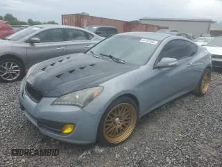 2010 Hyundai Genesis Coupe with VIN KMHHT6KD0AU011874, listed as a Copart auction lot 61757505 with Not provided miles and Clean title. Bid and sale history available at DreamBid. Image 1.