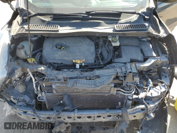 2018 Ford Escape SEL with VIN 1FMCU9HD7JUD59560, listed as a Copart auction lot 46841965 with 70,664 mi miles and Salvage Title. Bid and sale history available at carsss.com. Image 12.