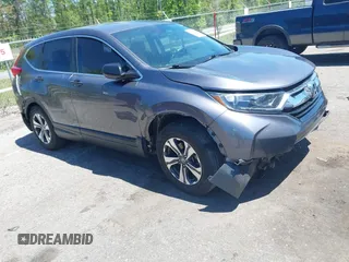 2018 Honda CR-V LX with VIN 5J6RW5H30JL001323, listed as a IAAI auction lot 42054162 with 91,238 mi miles. Bid and sale history available at carsss.com. Image 1.
