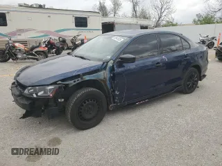 2014 Volkswagen Jetta S with VIN 3VW2K7AJ5EM423113, listed as a Copart auction lot 50941635 with 59,240 mi miles and Salvage title. Bid and sale history available at DreamBid. Image 1.