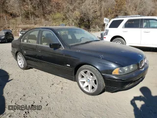 2002 BMW 5 Series 525iA with VIN WBADT43492GY43572, listed as a Copart auction lot 79601934 with 166,918 mi miles and Clean Title. Bid and sale history available at carsss.com. Image 4.