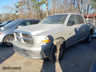 2010 Dodge Ram 1500 SLT with VIN 1D7RB1CP7AS184820, listed as a IAAI auction lot 41338962 with 291,387 mi miles. Bid and sale history available at carsss.com. Image 16.
