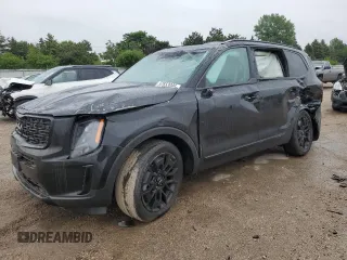 2022 Kia Telluride EX with VIN 5XYP3DHC7NG216814, listed as a Copart auction lot 57653085 with 20,588 mi miles and Salvage title. Bid and sale history available at DreamBid. Image 1.