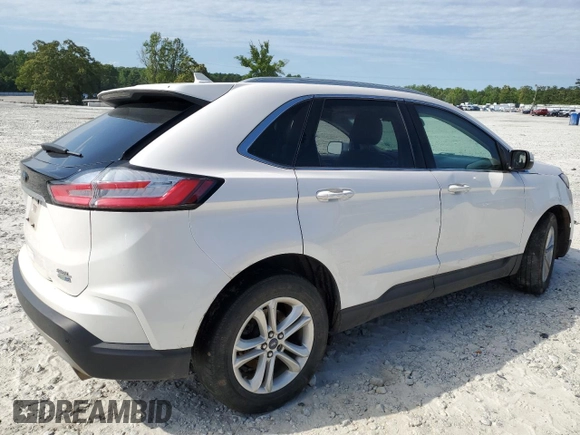 2019 Ford Edge SEL with VIN 2FMPK4J99KBC60200, listed as a Copart auction lot 58301455 with 119,040 mi miles and Salvage title. Bid and sale history available at DreamBid. Image 3.